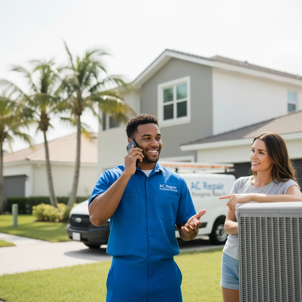 AC Repair Pompano Beach customer support in Pfafftown